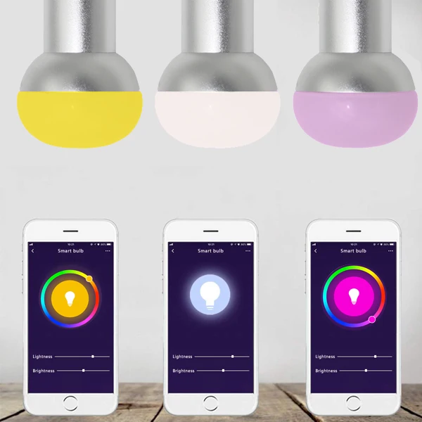 New items tuya rgb Zhongshan tech company with colorful life voice control alexa lamp control best wifi light color bulb