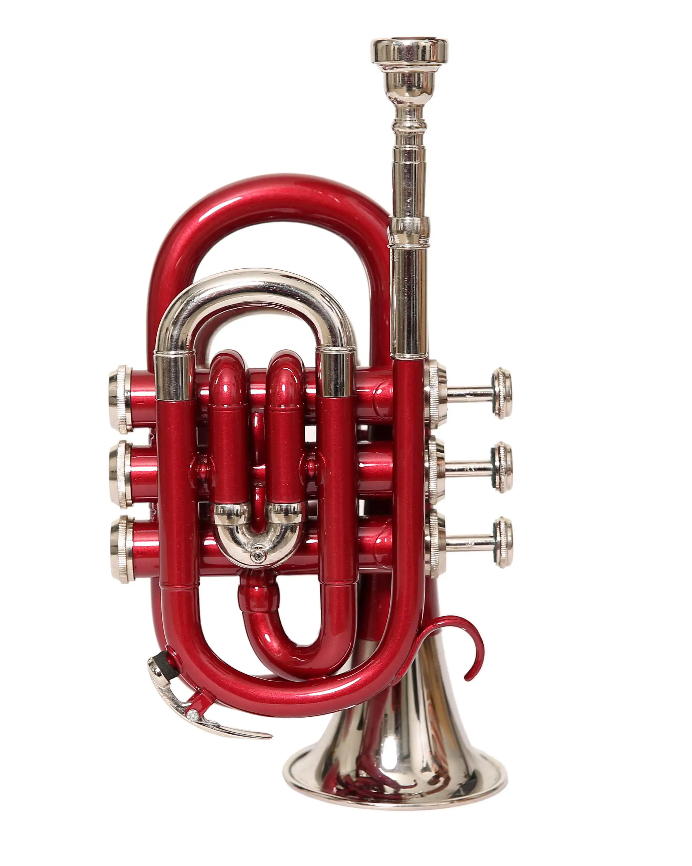Bb RED NICKEL Colored Trumpet