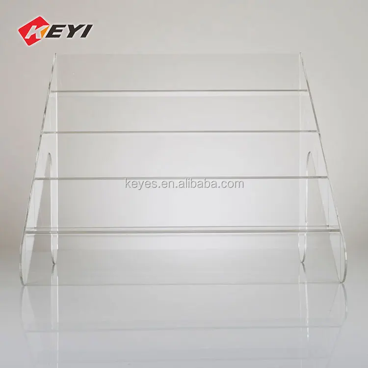 Luxury Custom Delicate Acrylic Perfume Bottle Counter Top Display