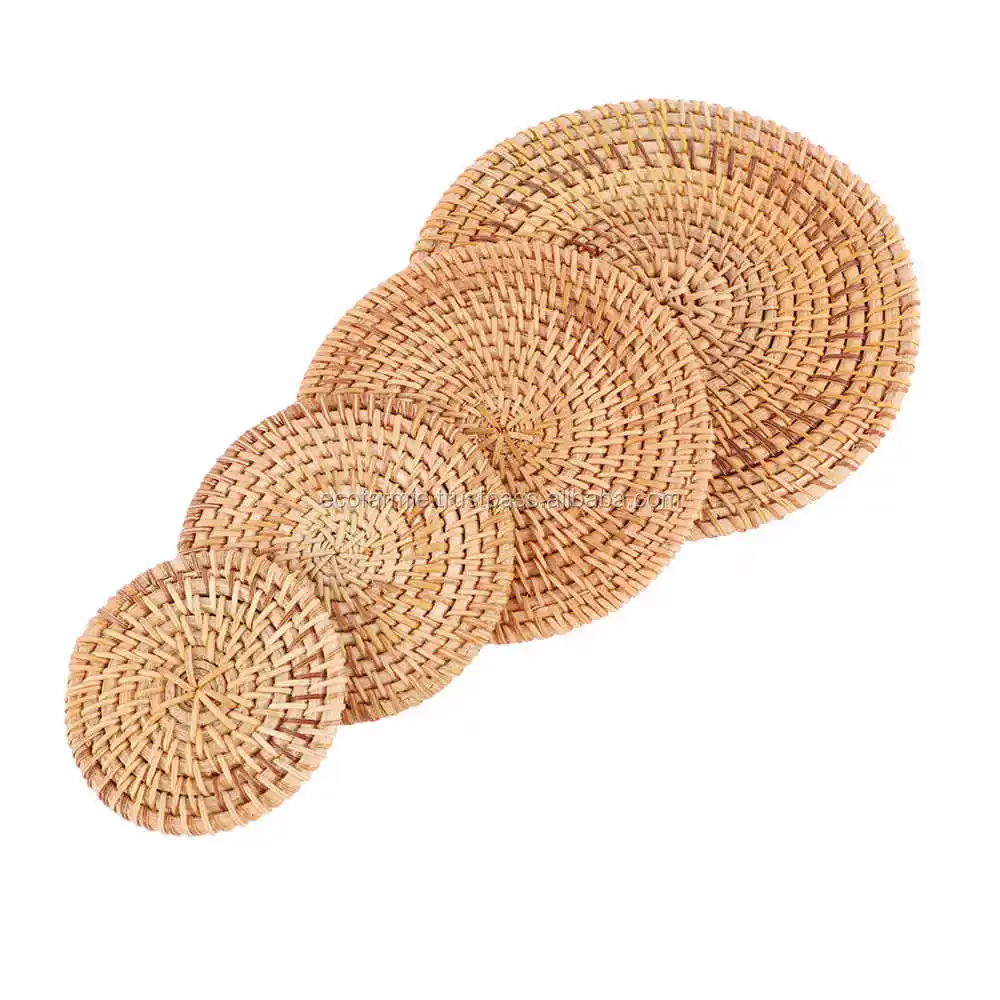 Download Woven Rattan Placemat Set For Table Decoration Buy Placemat Set Rattan Woven Placemat Rattan Table Placemat Rattan Product On Alibaba Com