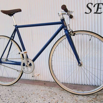 steel fixed gear bike