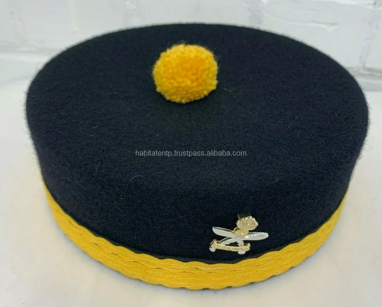 British Army Gurkha Black Pill Box Hat 