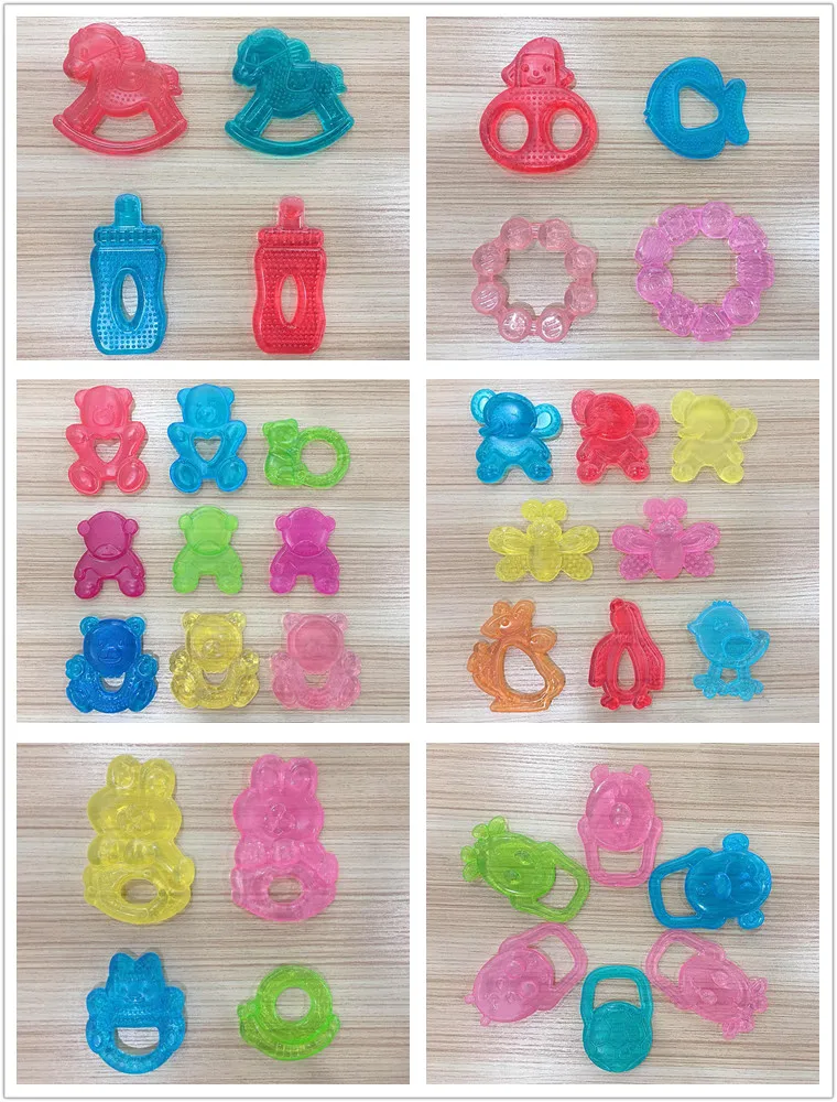 Baby Teether Toy Funny Baby Watrer Filled Teether Fruit Berry Ice Gel