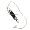 Black Tourmaline 3pc Wand Pipe Stick Pendulum : Wholesale Gemstone Wand/Stick Pendulums from India