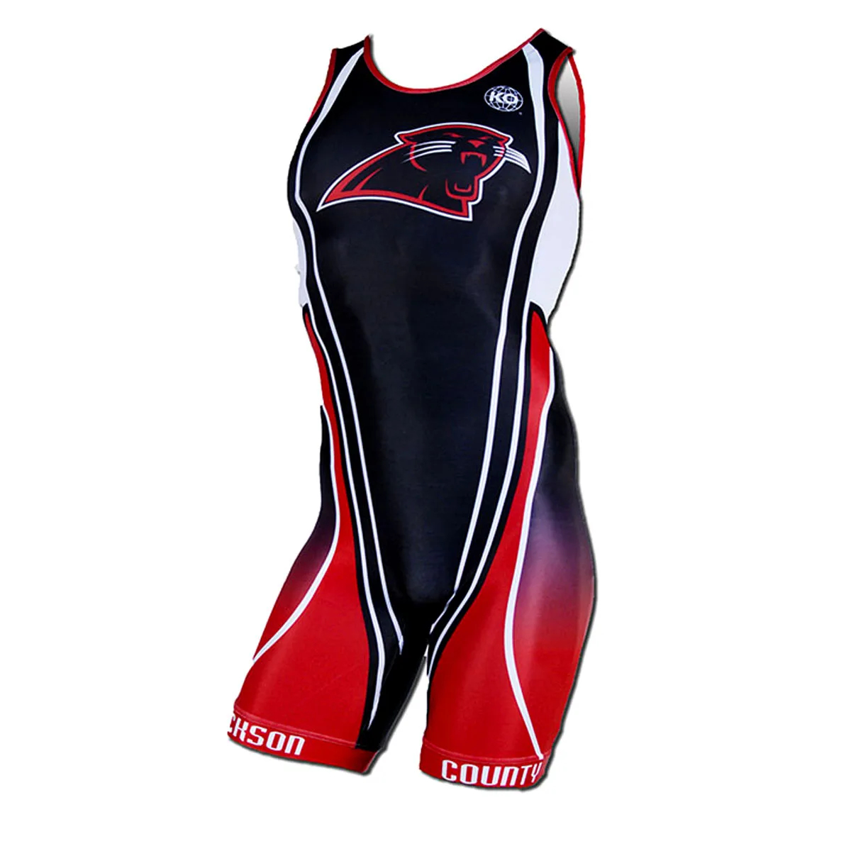 Wholesale Custom Wrestling Suit College Singlets Sublimated Retro White