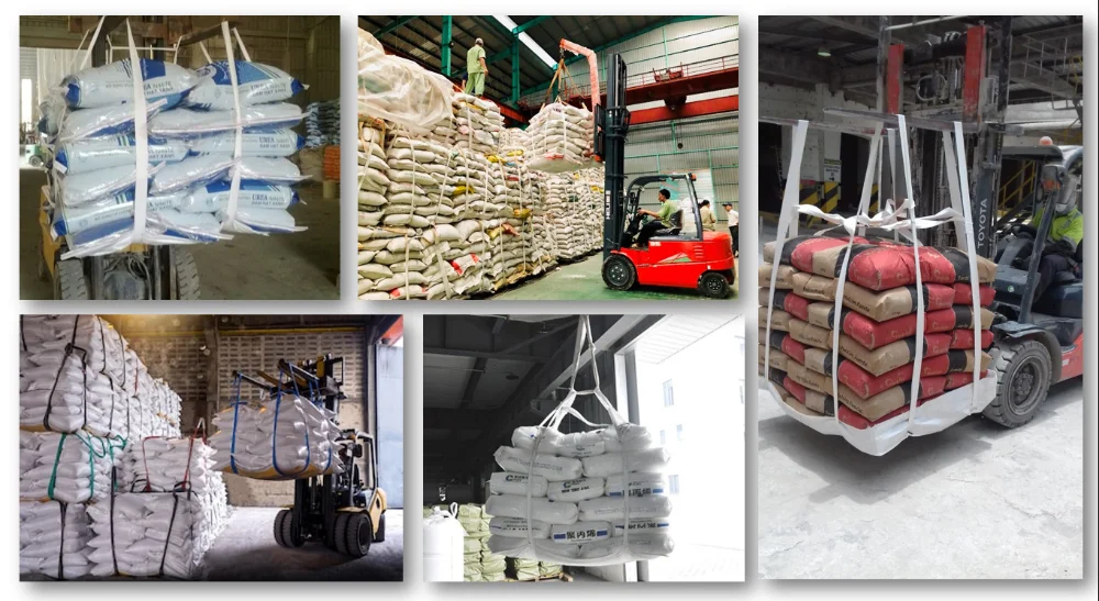 Vietnam Sling Jumbo Circular Bag Coated 1 Tonne Bulk Sand And Cement