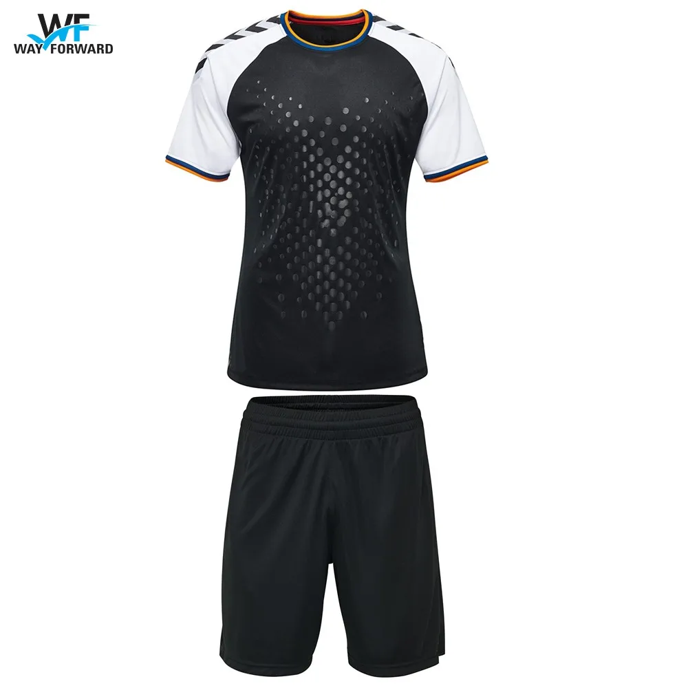 Embossed Design Custom Men's Handball Uniform Sportswear Wholesale