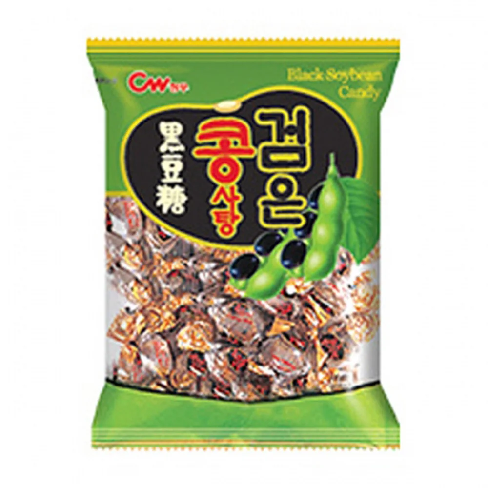 
Cheongwoo Black Beancandy 250gx12ea, Korean candy, super milk sweet almond candy bar Biscuit toothpaste halal 