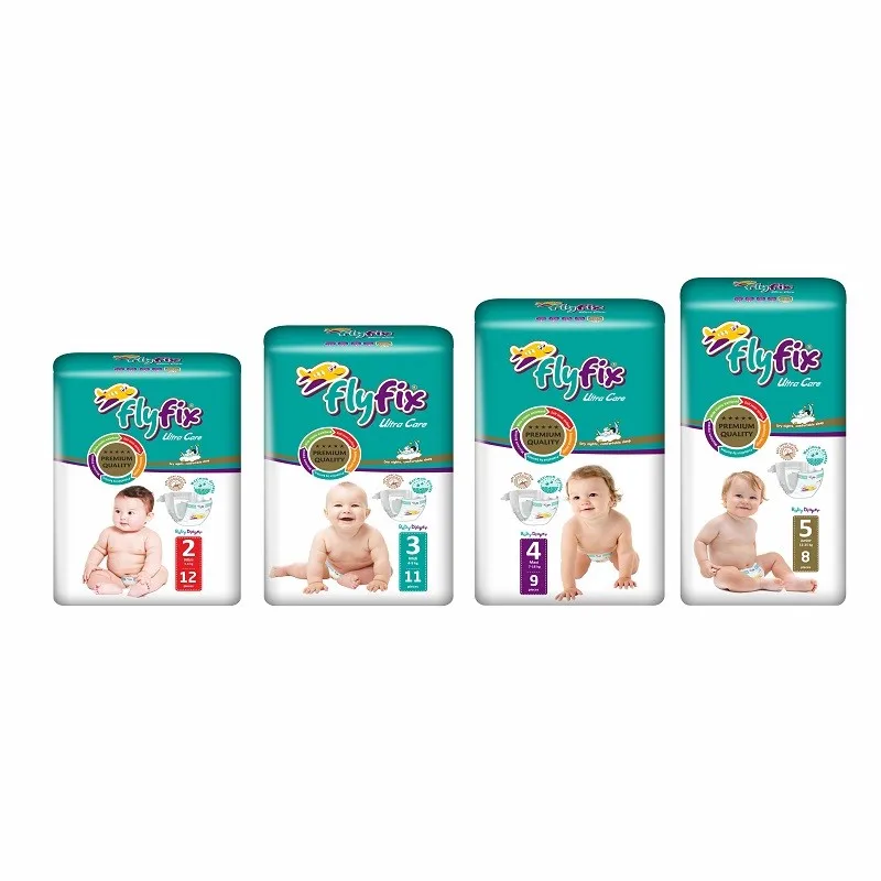 Flyfix Baby Diapers Premium Quality From Turkey Standard Series Produce