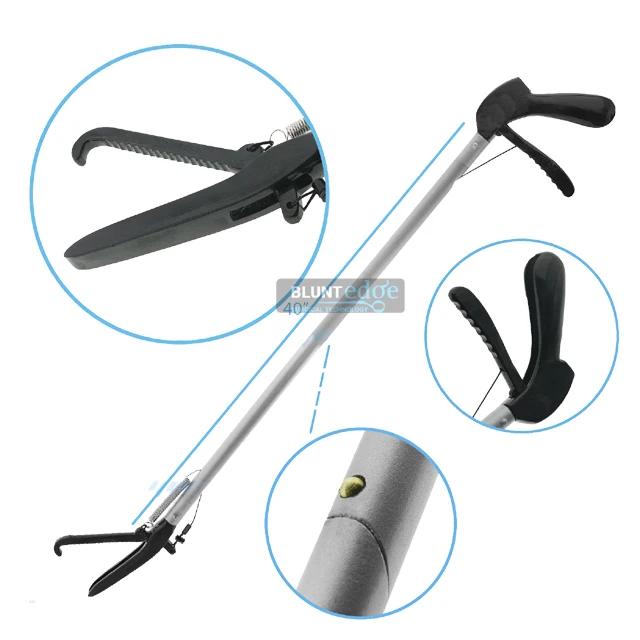 30" Snake Catcher Stick 24" Snake Hook Stainless Steel Hook For Snakes