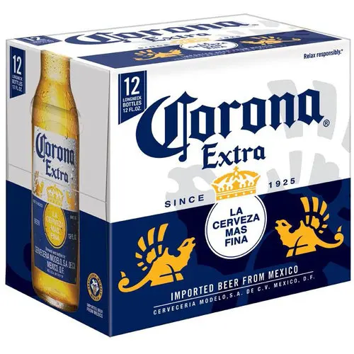 Corona Extra Lager 18 Pk De Vrac,Bouteilles De Bière,Vente En Gros,330ml,1