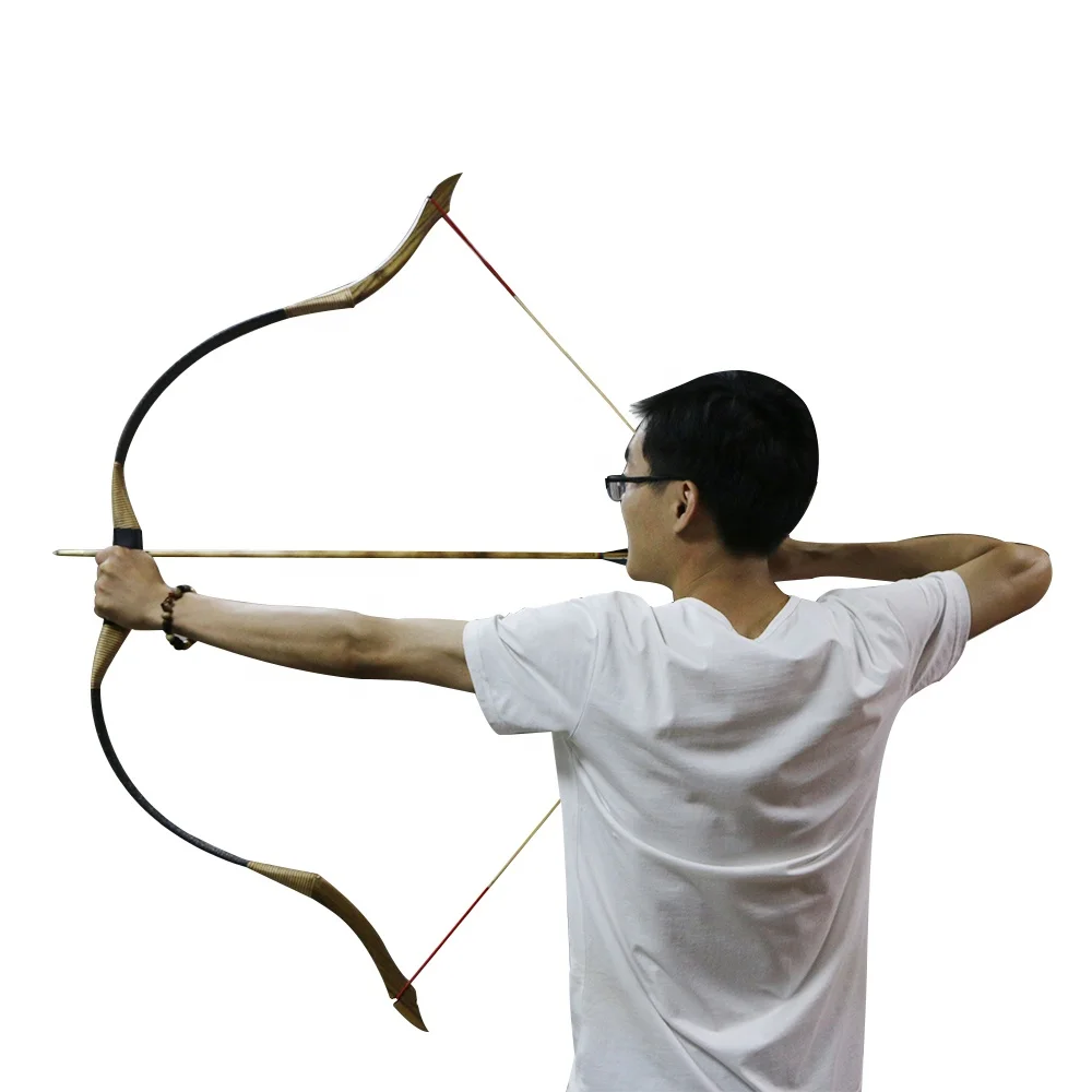 Archery Hunting Wooden Bow And Arrow Archery Equipement Traditional ...