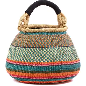 Beautiful Seagrass Bolga Basket Cheap Price For Export - Buy Bolga ...