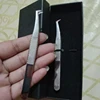 Art Card Box Volume Lash Tweezers Packaging with Private Label / Volume Lashes Extended Tweezers For 2D - 6D Technique