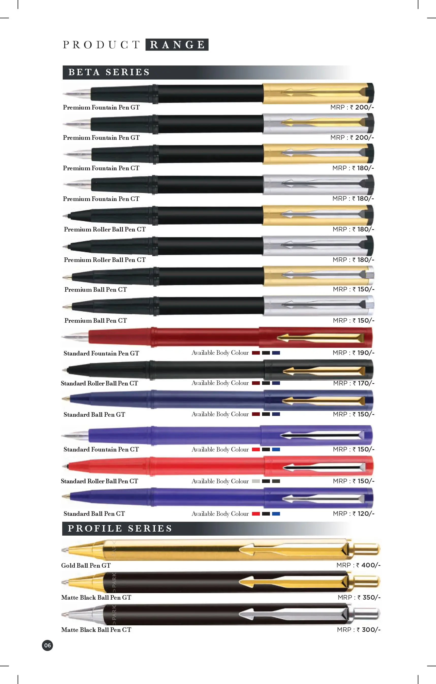 Factory Sale Luxury High Quality Parker Pen Custom Logo Business Parker