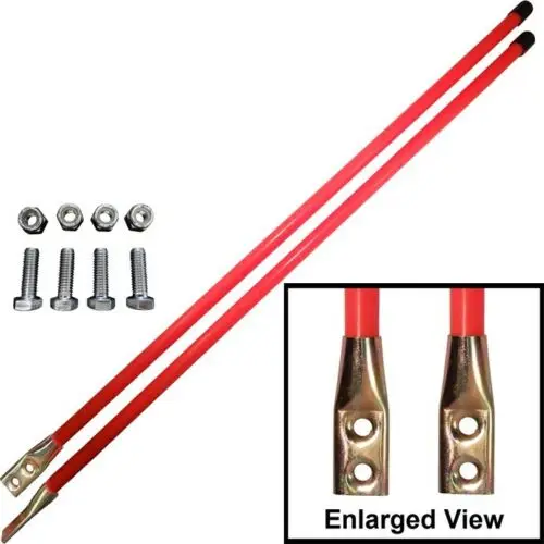 Buyers Products 1308110 Orange Sight Rod for Snow Plows Bolt-On 