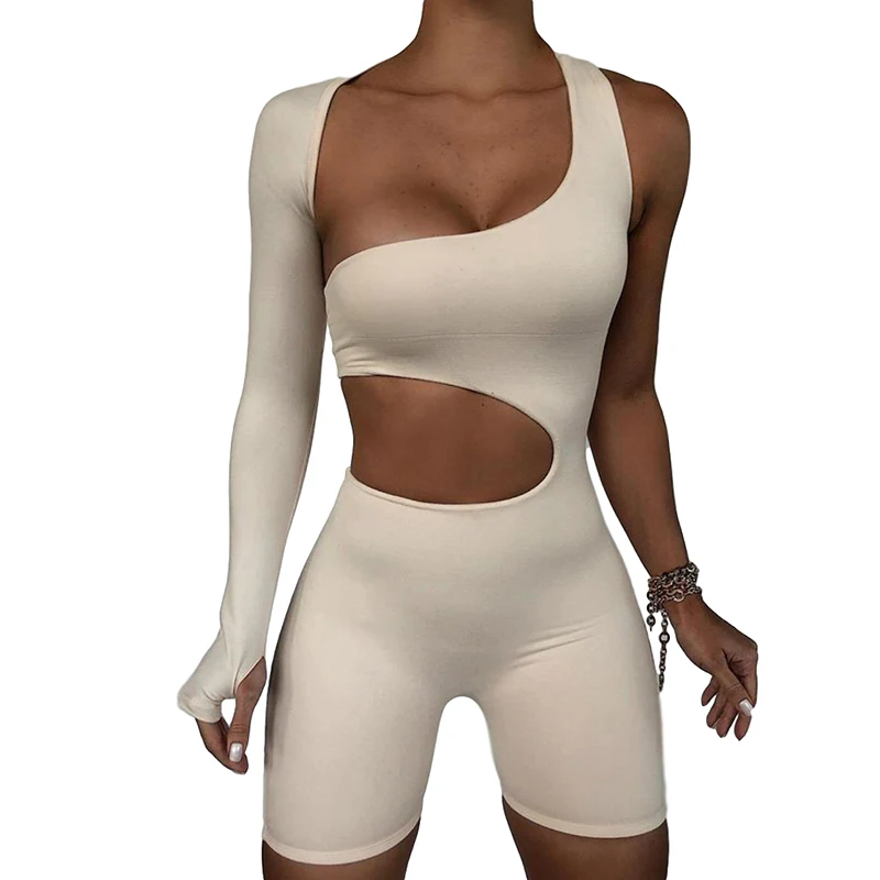 Kliou Skinny Fitness Womens Bodysuits 2020 Asymmetrical Solid Jumpsuit Elastic High Waist Women One Piece Jumpsuits And Rompers
Kliou Skinny Fitness Womens Bodysuits 2020 Asymmetrical Solid Jumpsuit Elastic High Waist Women One Piece Jumpsuits And Rompers