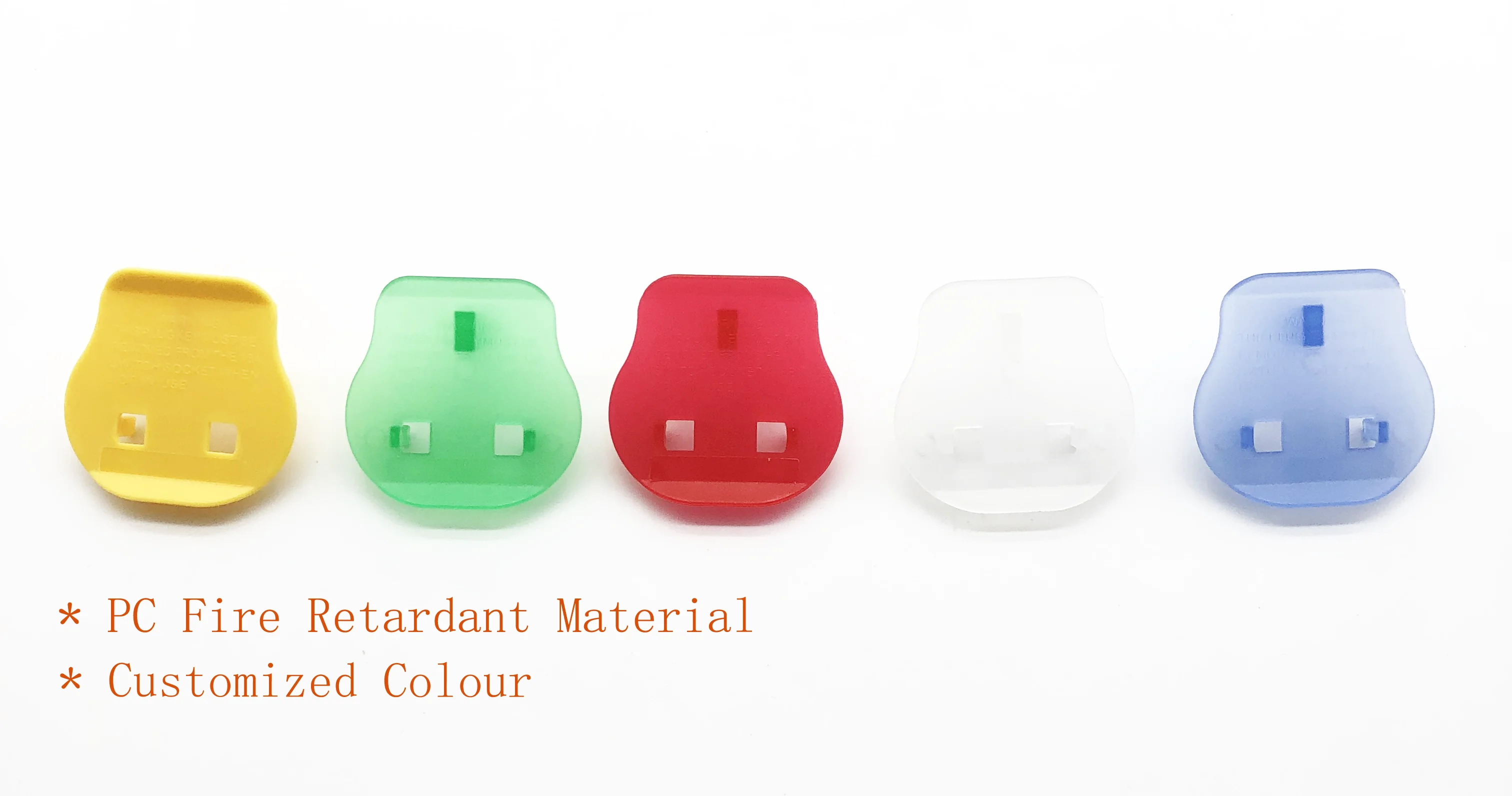 Clear Electrical Outlet Safety Plastic Shield Safety Plug Protector