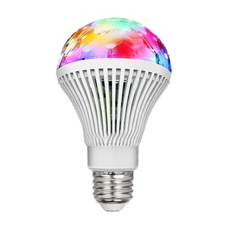 3W E27 RGB Multicolor LED Light Color Changing Smart Bulbs Disco Light Bulb