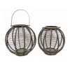 Factory Wholesale Outdoor Decorative Mini Iron Black Wire Candle Lantern