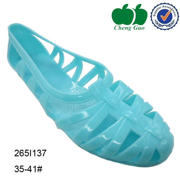 designer jelly woman sexy beach aqua shoes