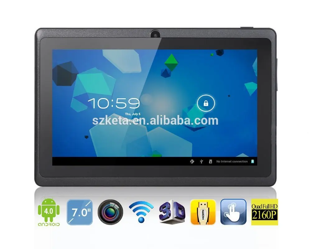 Wholesaler 2014 cheapest 7 inch tablet pc touch screen 3g android dual
core CPU support WIFI DIY LOGO