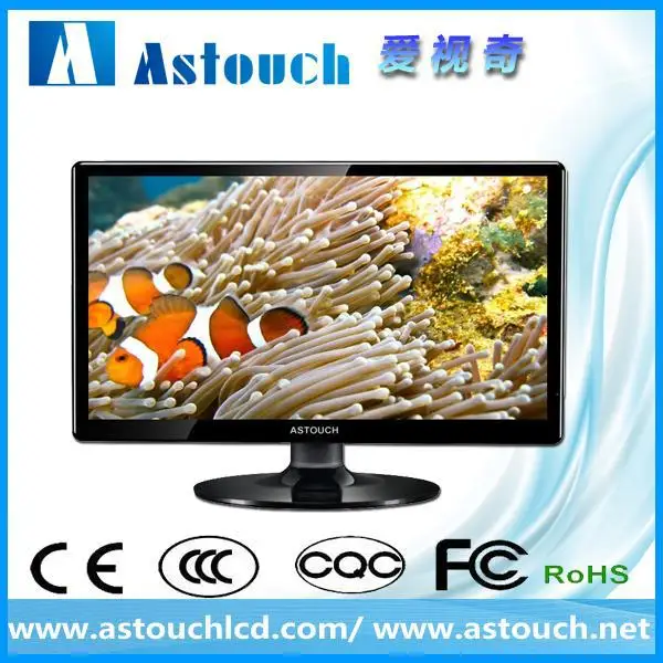 Hot selling 18.5 18.5 inch led monitor/18.5 inch ips led monitor/ips led monitor 1080p CE FCC ROHS
