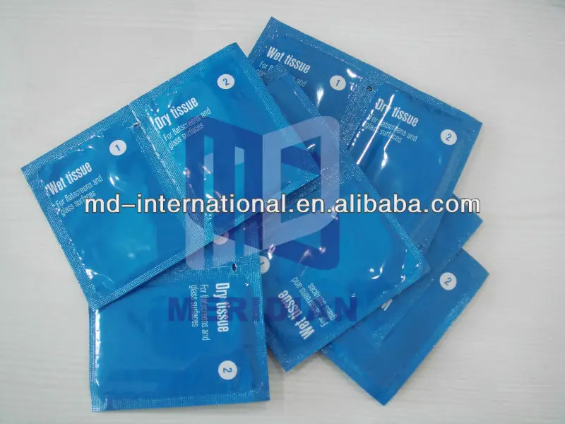 wet and dry glasses cleaning wet wipes