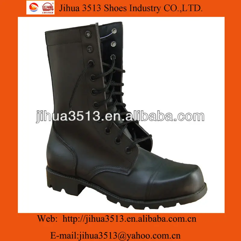 Top-grade leather black upper Jungle Boots 2016