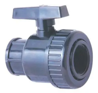 Upvc válvula de bola de sindicato único dn32 Fabricantes de fabricación, proveedores, exportadores, mayoristas